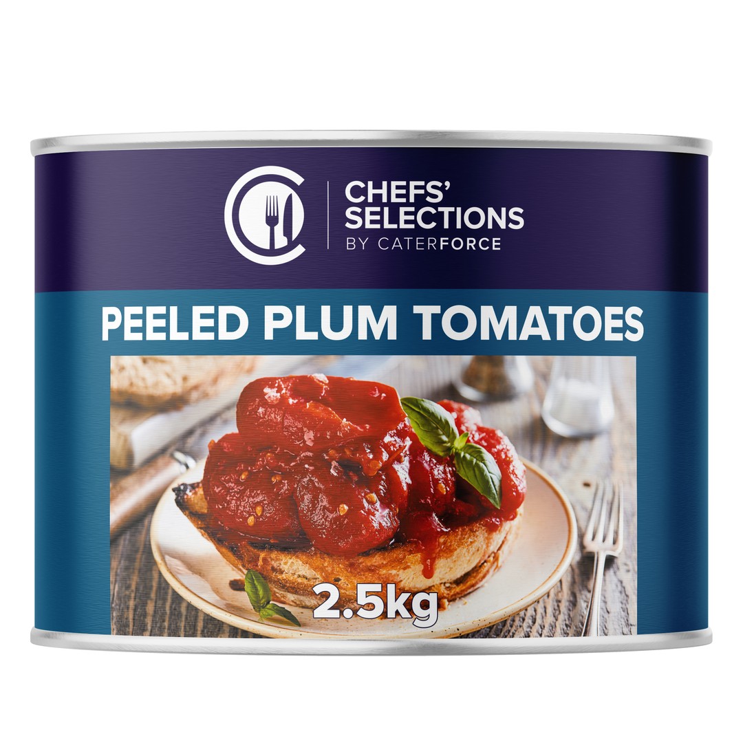 Chefs’ Selections’ Plum Tomatoes (6 x 2.5kg)