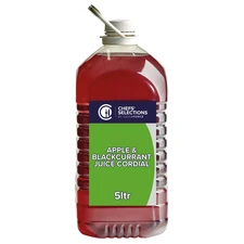 Chefs’ Selections Apple & Blackcurrant Juice Cordial No Added Sugar (2 x 5L)