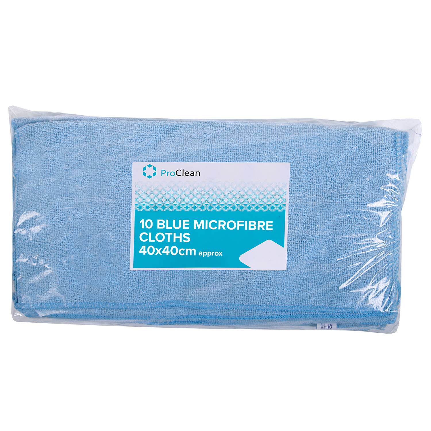 ProClean 10 Microfibre Cloths (Blue) (20 x 10)