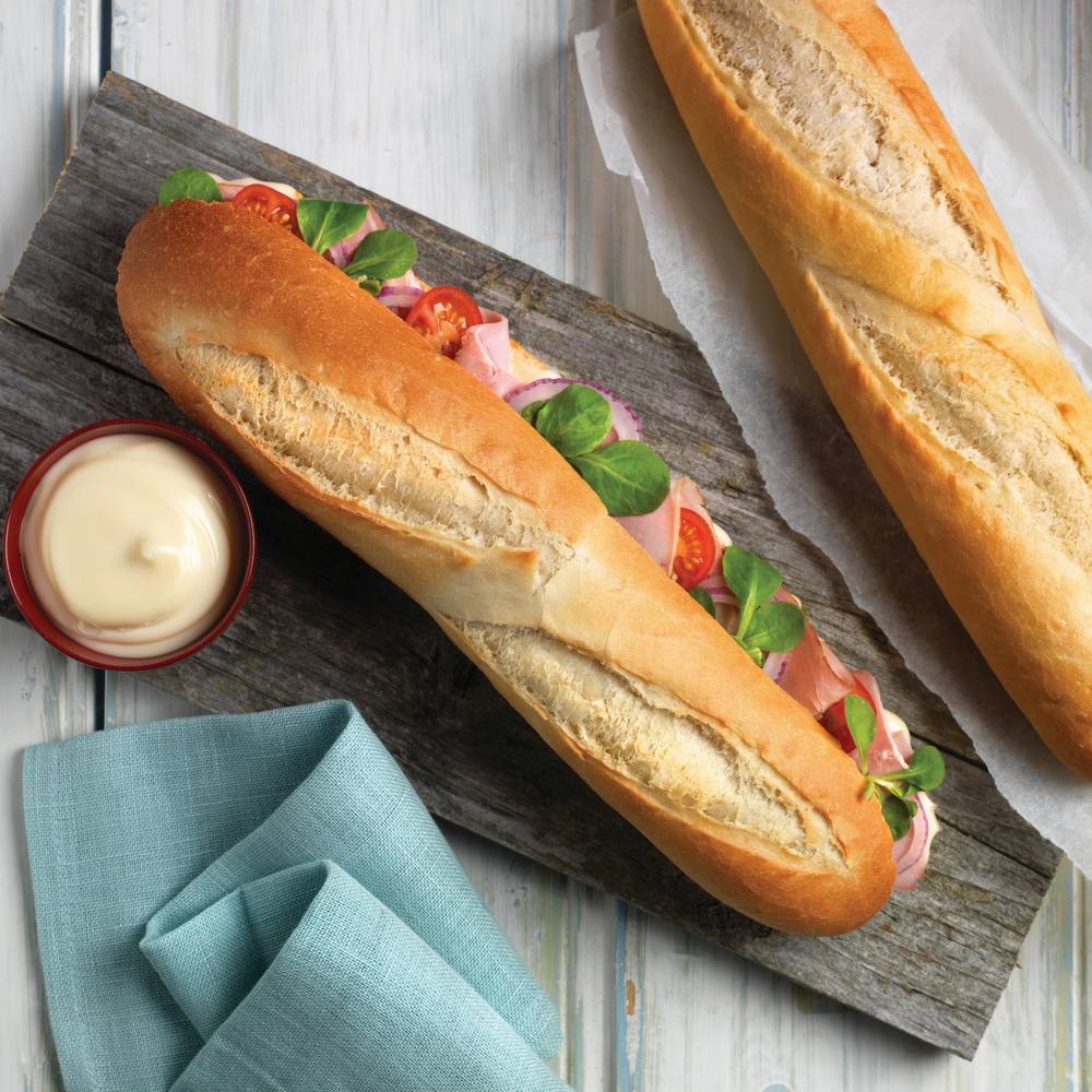 Chefs’ Selections White Half-Baguette (50 x 135g)