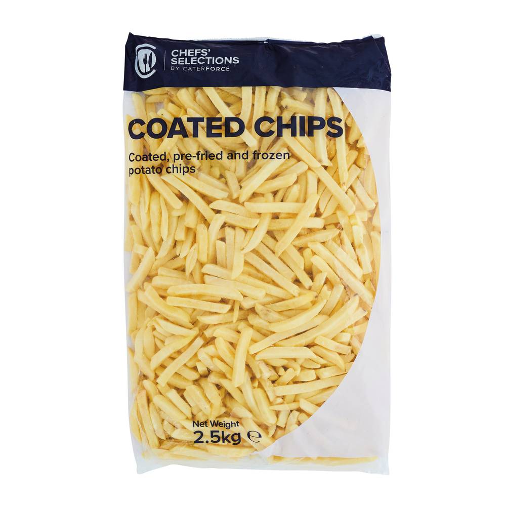 Chefs’ Selections Coated Chips 10mm (4 x 2.27kg)