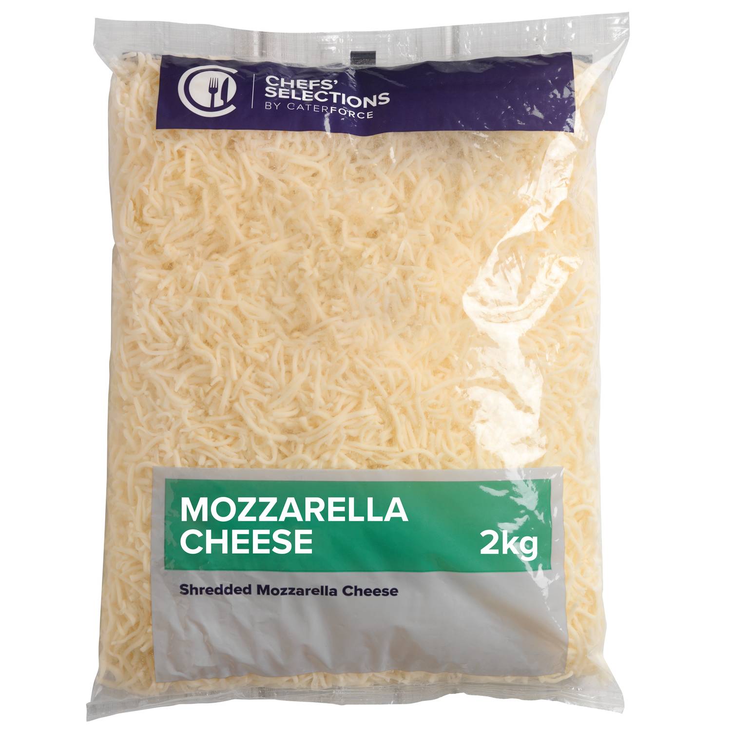 Chefs’ Selections Shredded Mozzarella Cheese (6 x 2kg)
