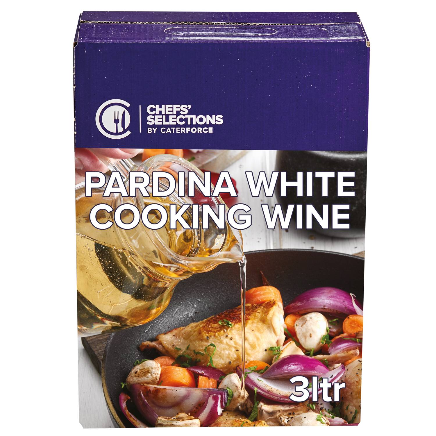 Chefs’ Selections Pardina White Cooking Wine BIB (4 x 3L)