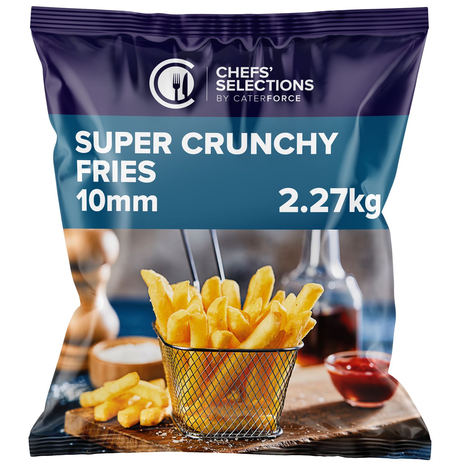 Chefs’ Selections Coated Chips 10mm (4 x 2.27kg)