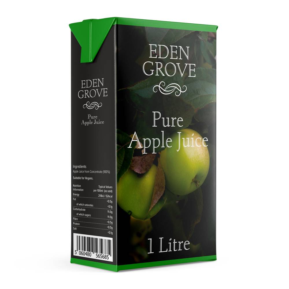 Eden Grove Pure Apple Juice (12 x 1L)