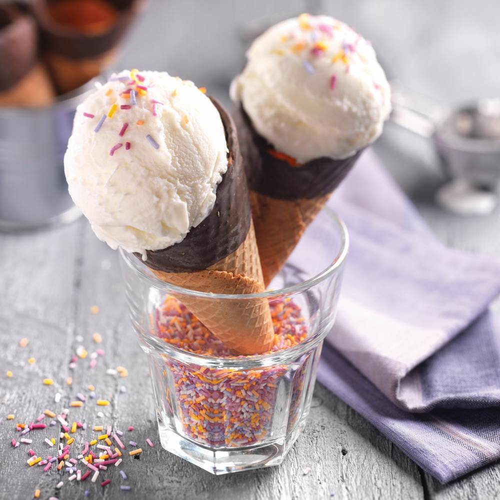 Chefs’ Selections White Vanilla Flavour Soft Scoop Ice Cream (6 x 4L)