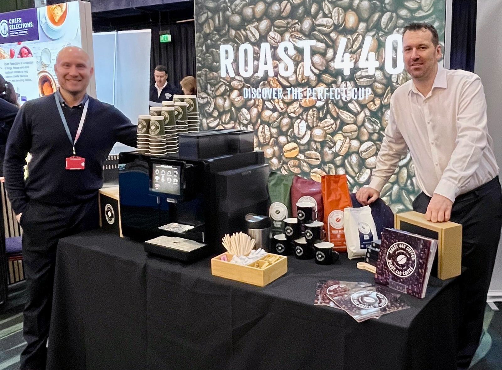 Roast 440 Tradeshow Stand
