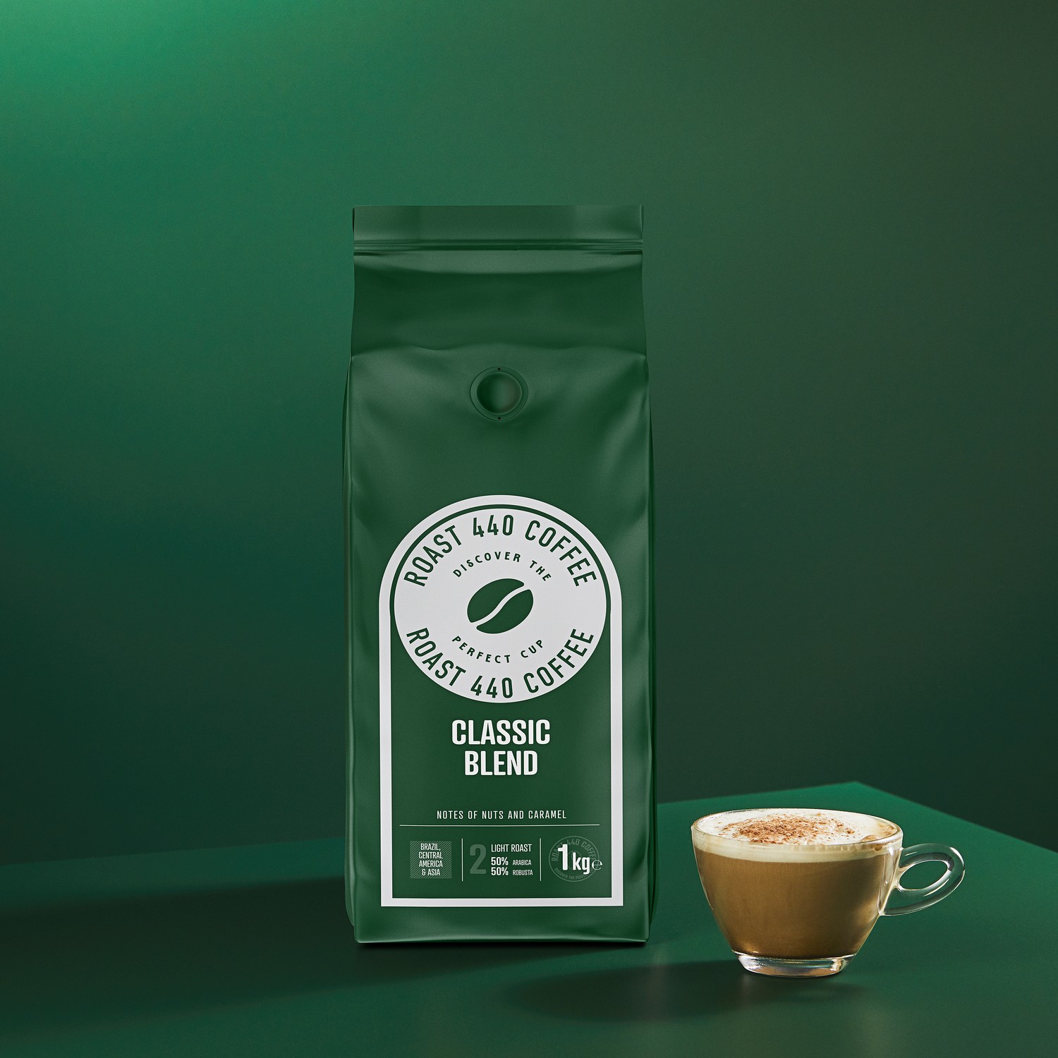 Roast 440 Classic Blend Coffee Beans (6 x 1kg)