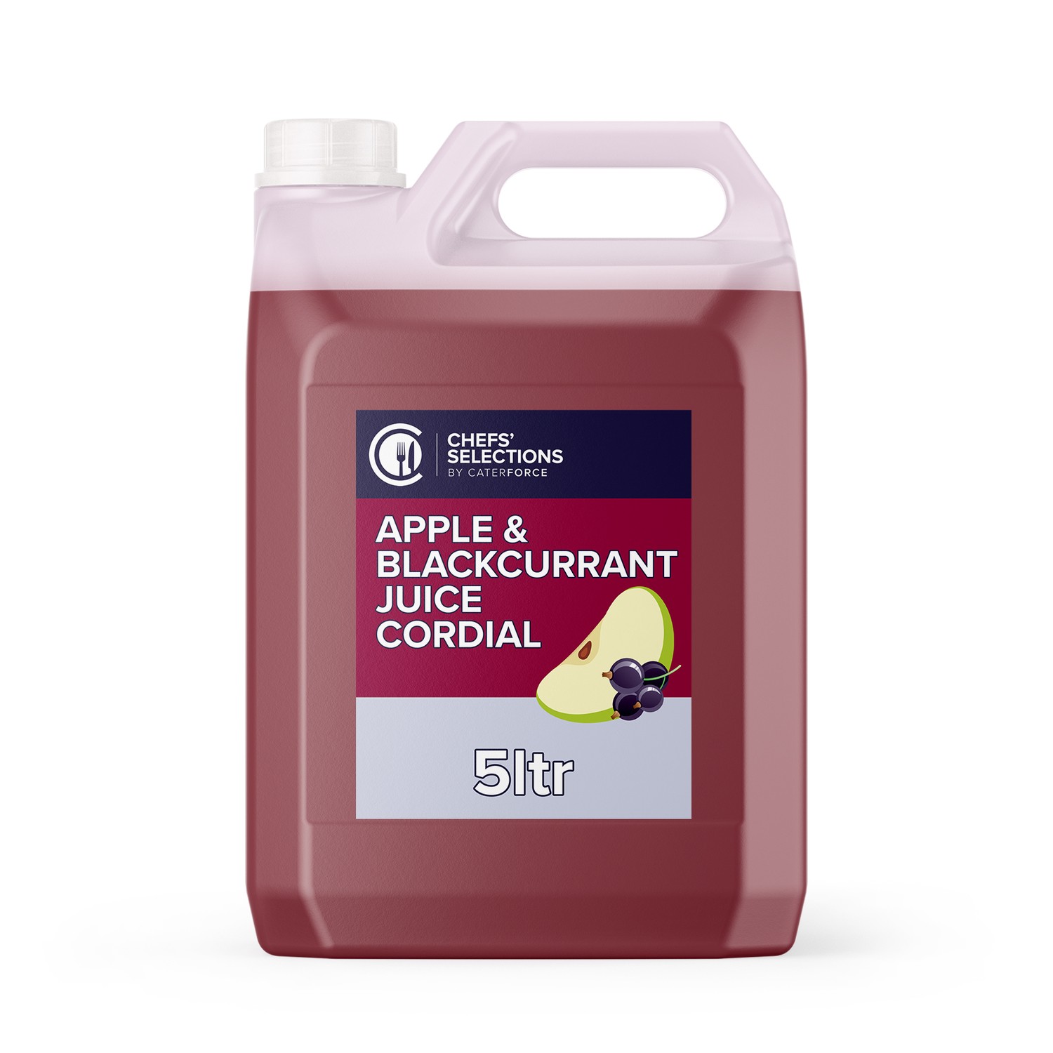 Chefs’ Selections Apple & Blackcurrant Cordial NAS (2 x 5L)