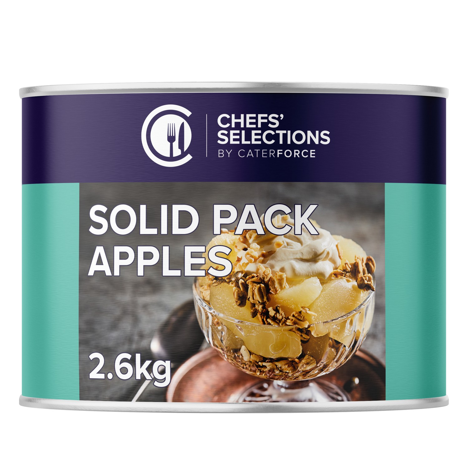 Chefs’ Selections Solid Pack Apples (6 x 2.6kg)
