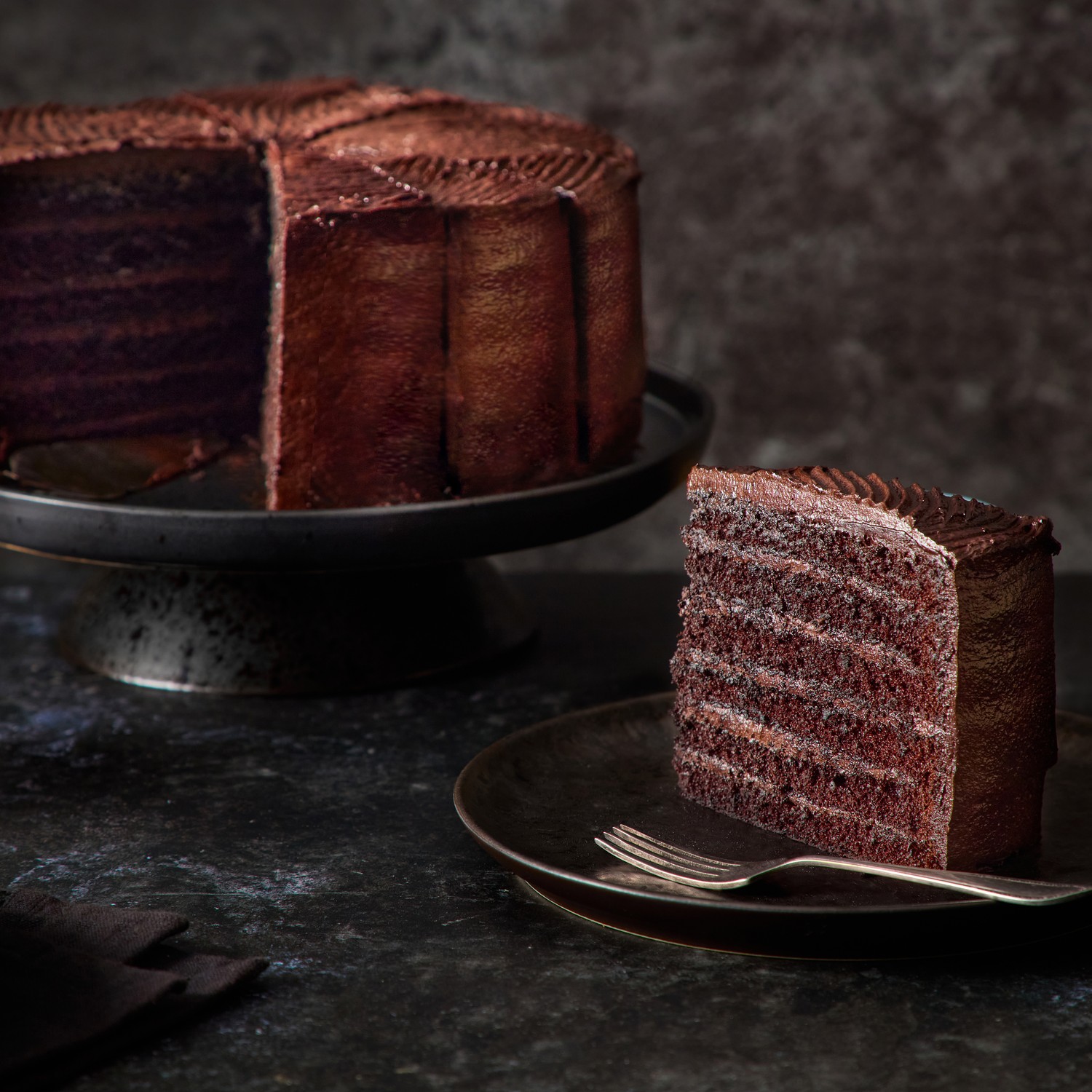 Chefs’ Selection Premium Collection 6-Layer Chocolate Fudge Cake (1 x 14ptn)