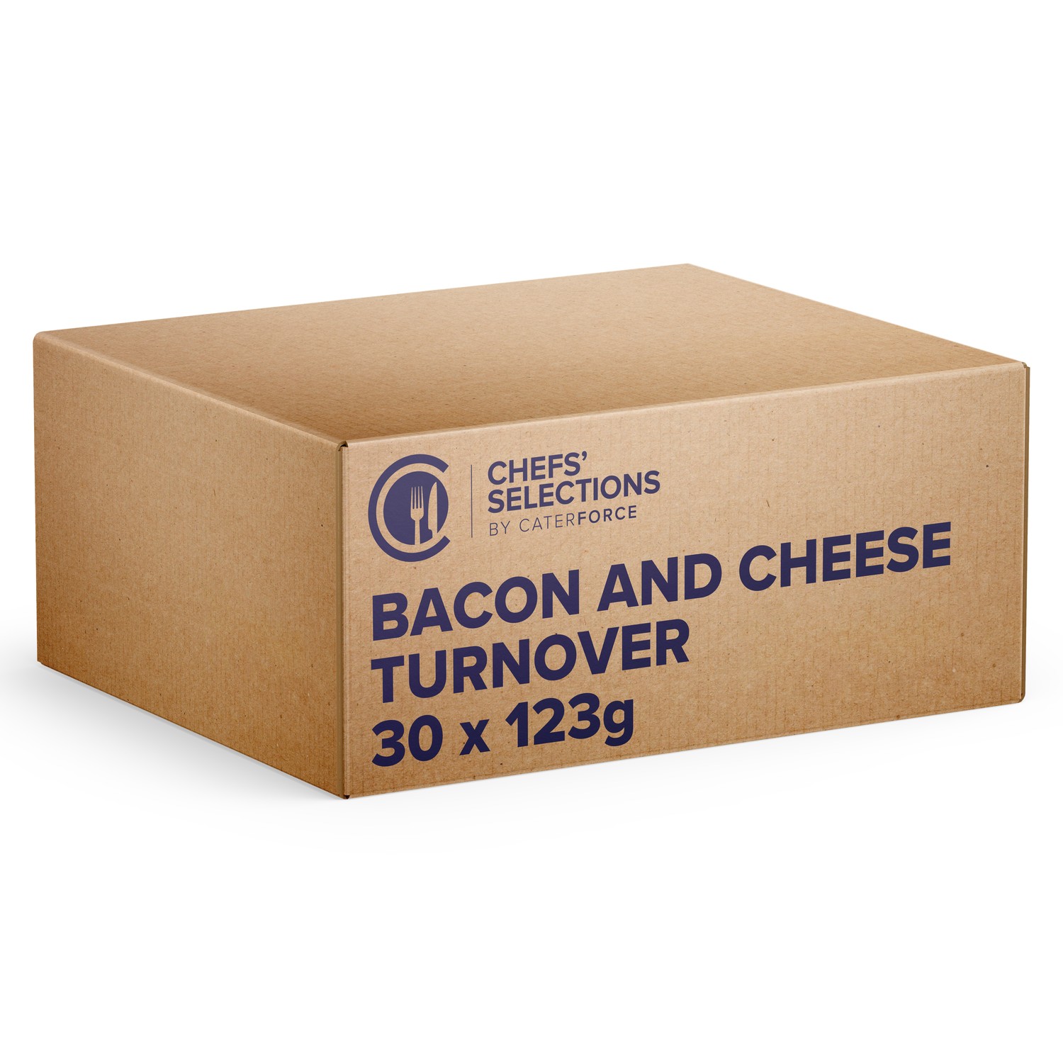 Chefs’ Selections Bacon & Cheese Turnover (30 x 123g)