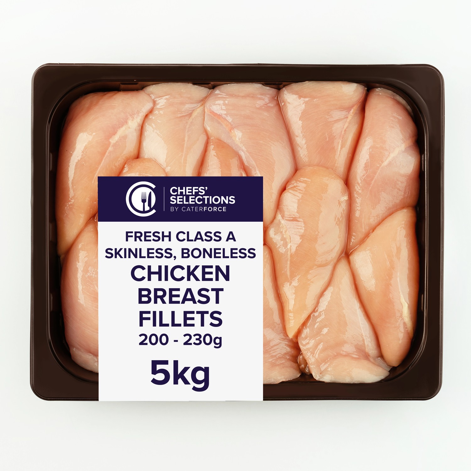 Chefs’ Selections Chicken Fillets 200-230g (2 x 5kg)