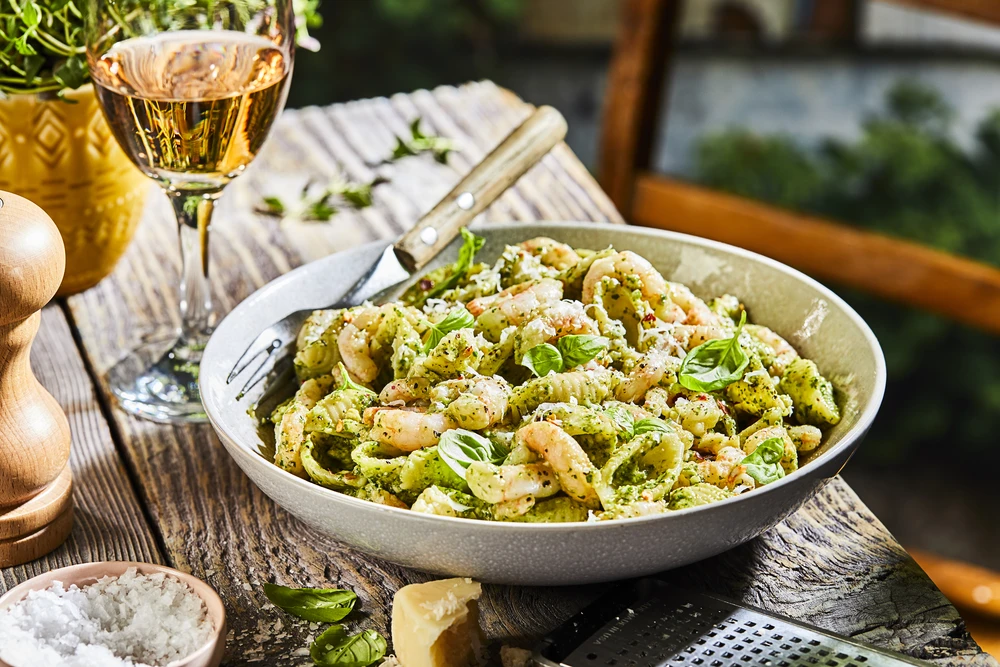 Green Goddess Prawns