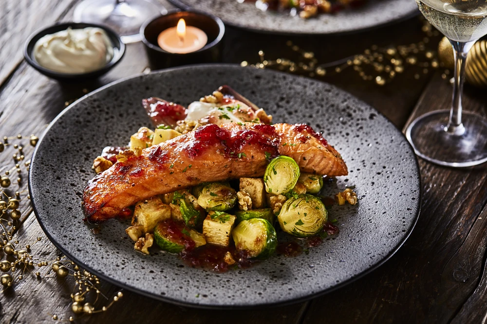 Merry Maple Salmon