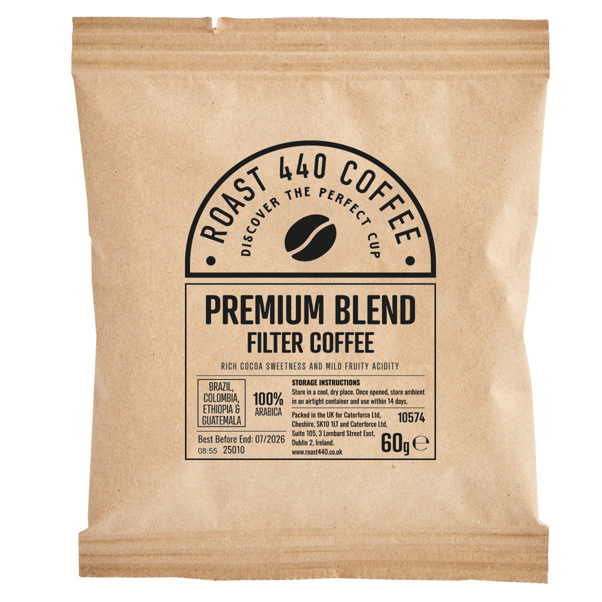 Roast 440 Premium Blend Filter Coffee (60 x 60g)