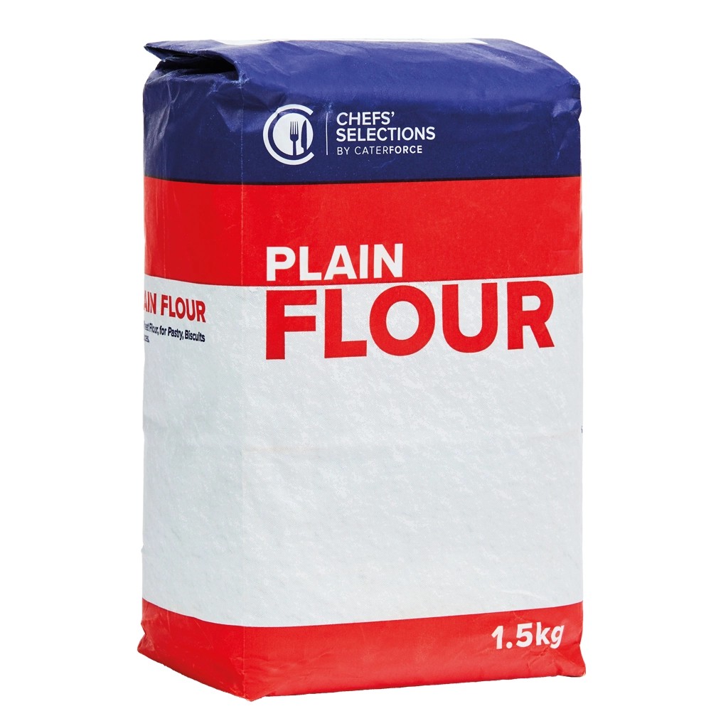 Chefs’ Selections Plain Flour (6 x 1.5kg)