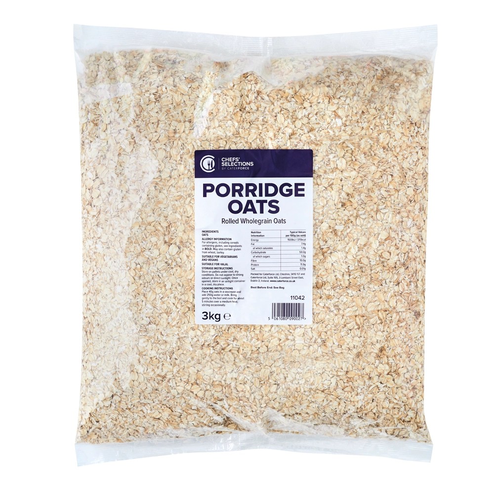 Chefs’ Selections Porridge Oats (3 x 3kg)