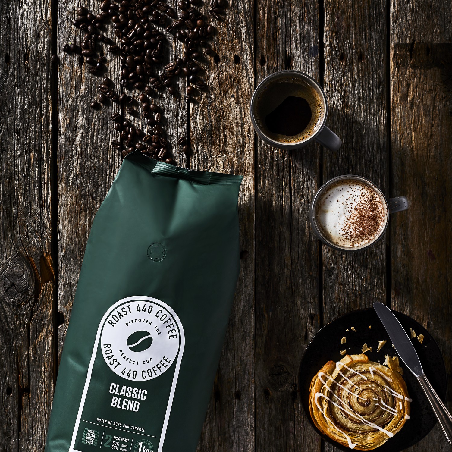 Roast 440 Classic Blend Coffee Beans (6 x 1kg)