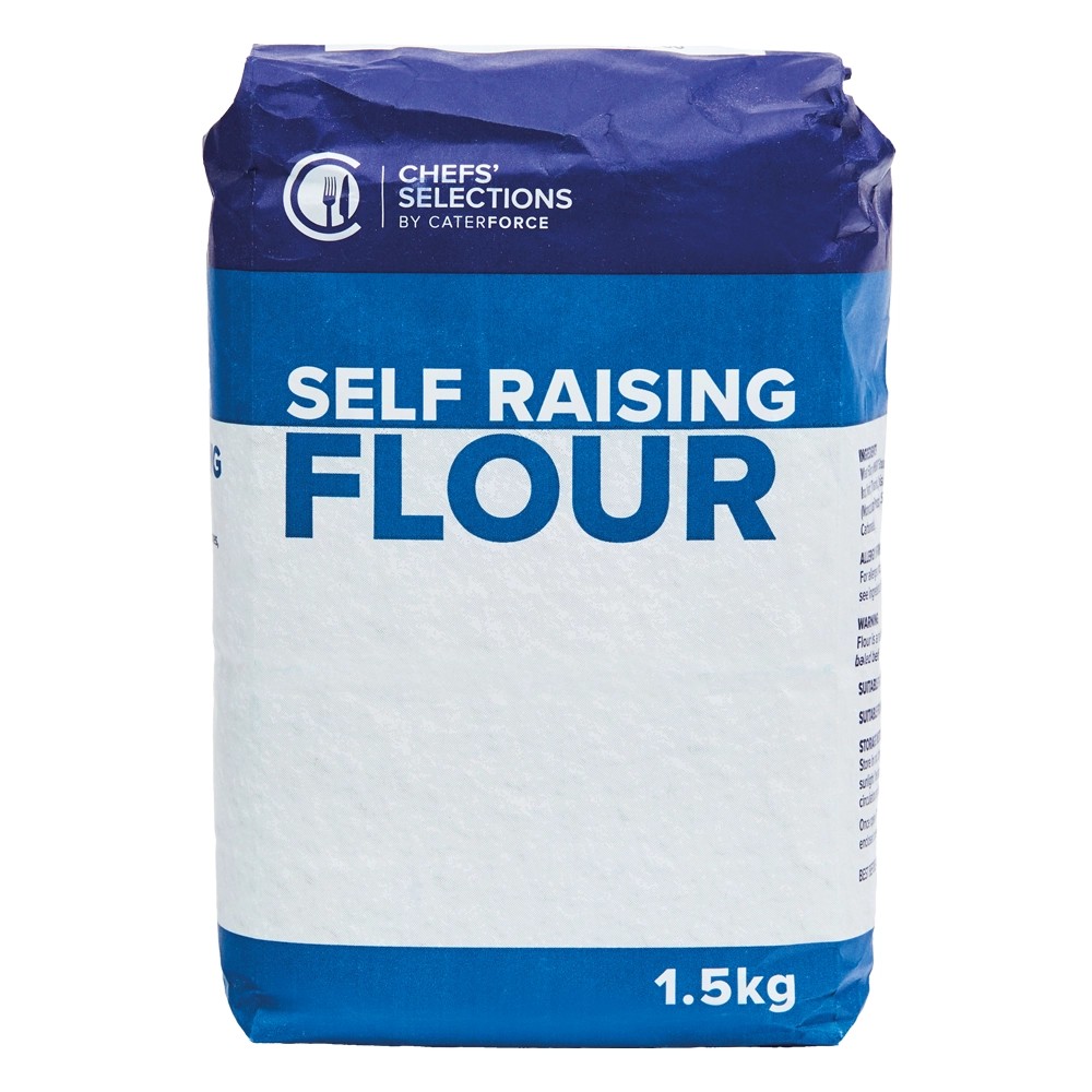 Chefs’ Selections Self Raising Flour (6 x 1.5kg)
