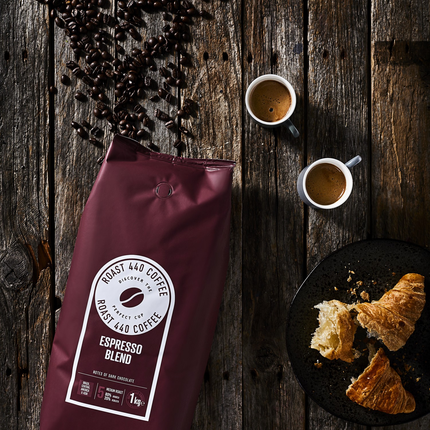 Roast 440 Espresso Blend Coffee Beans (6 x 1kg)