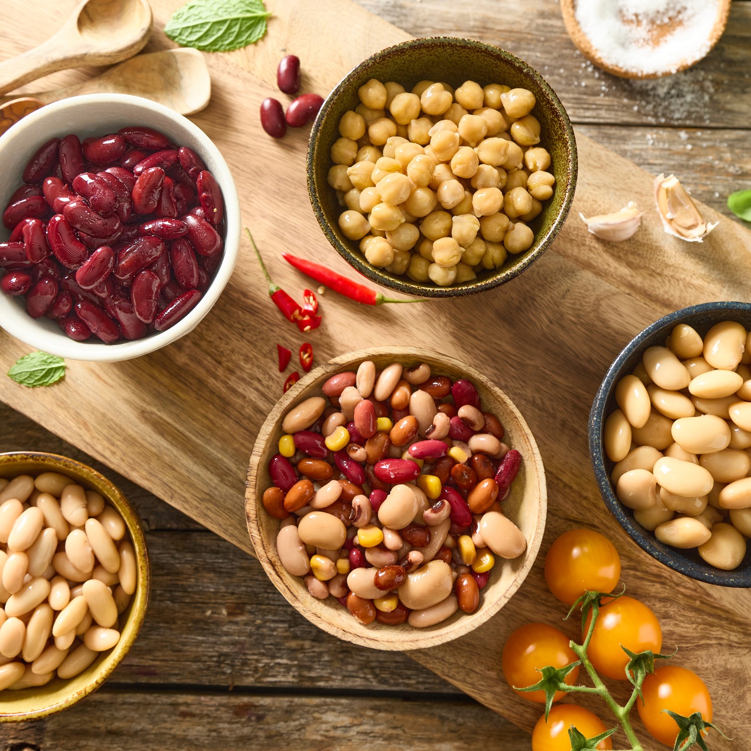 Chefs’ Selections Butter Beans In Water (6 x 800g)