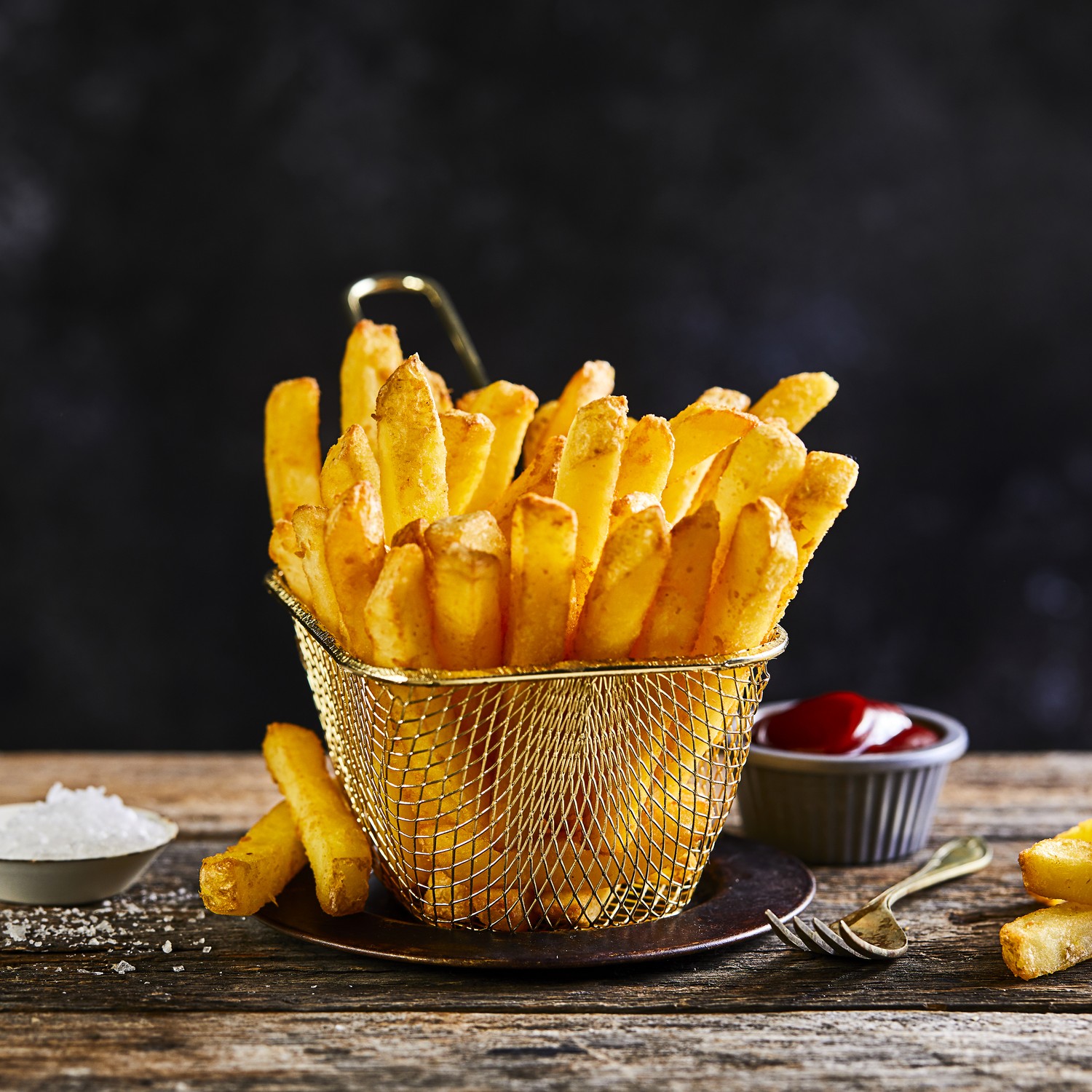Chefs’ Selections Premium Rustic Skin-on Fries 10mm (4 x 2.27kg)