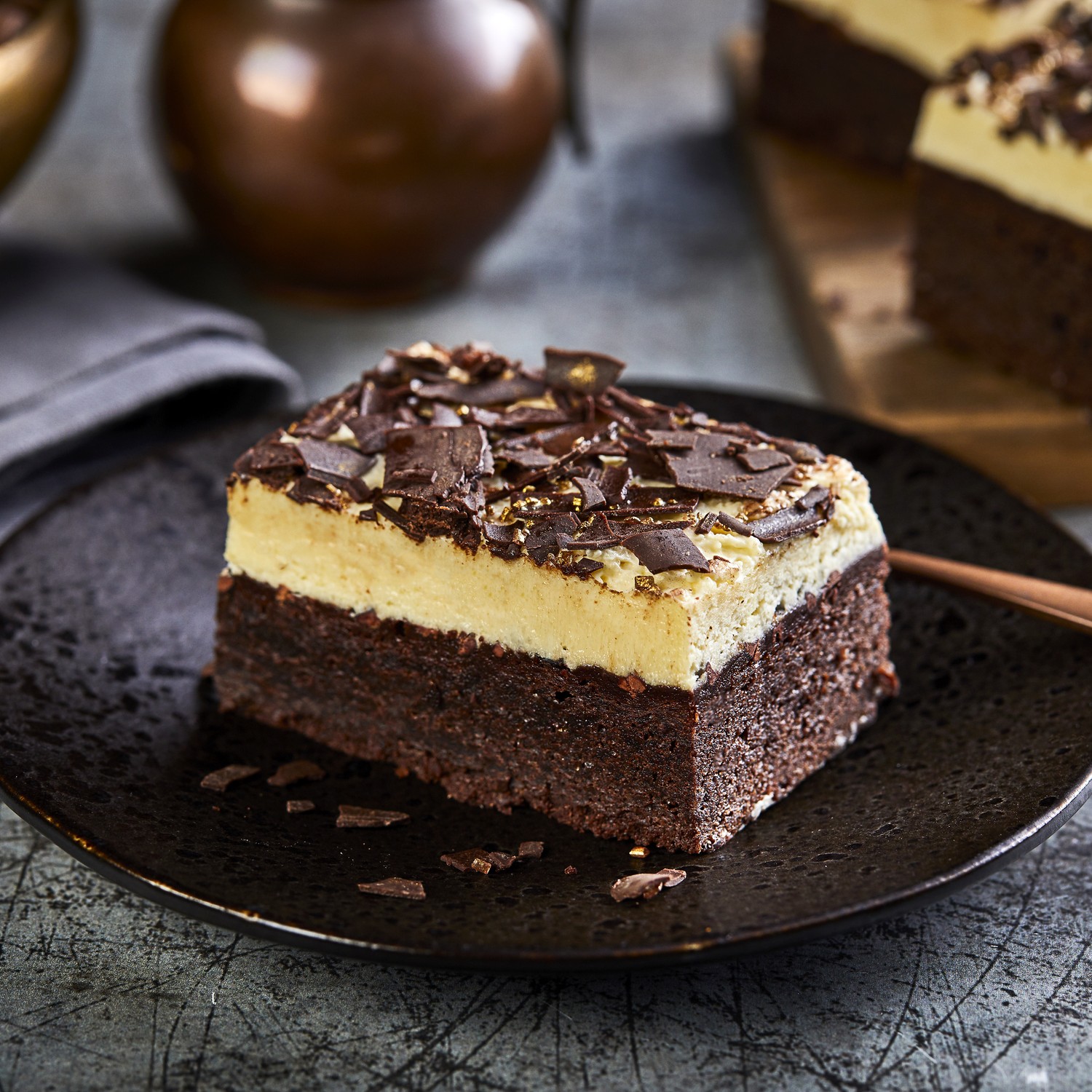 Premium Collection Salted Chocolate Chantilly Slice (30 slices)