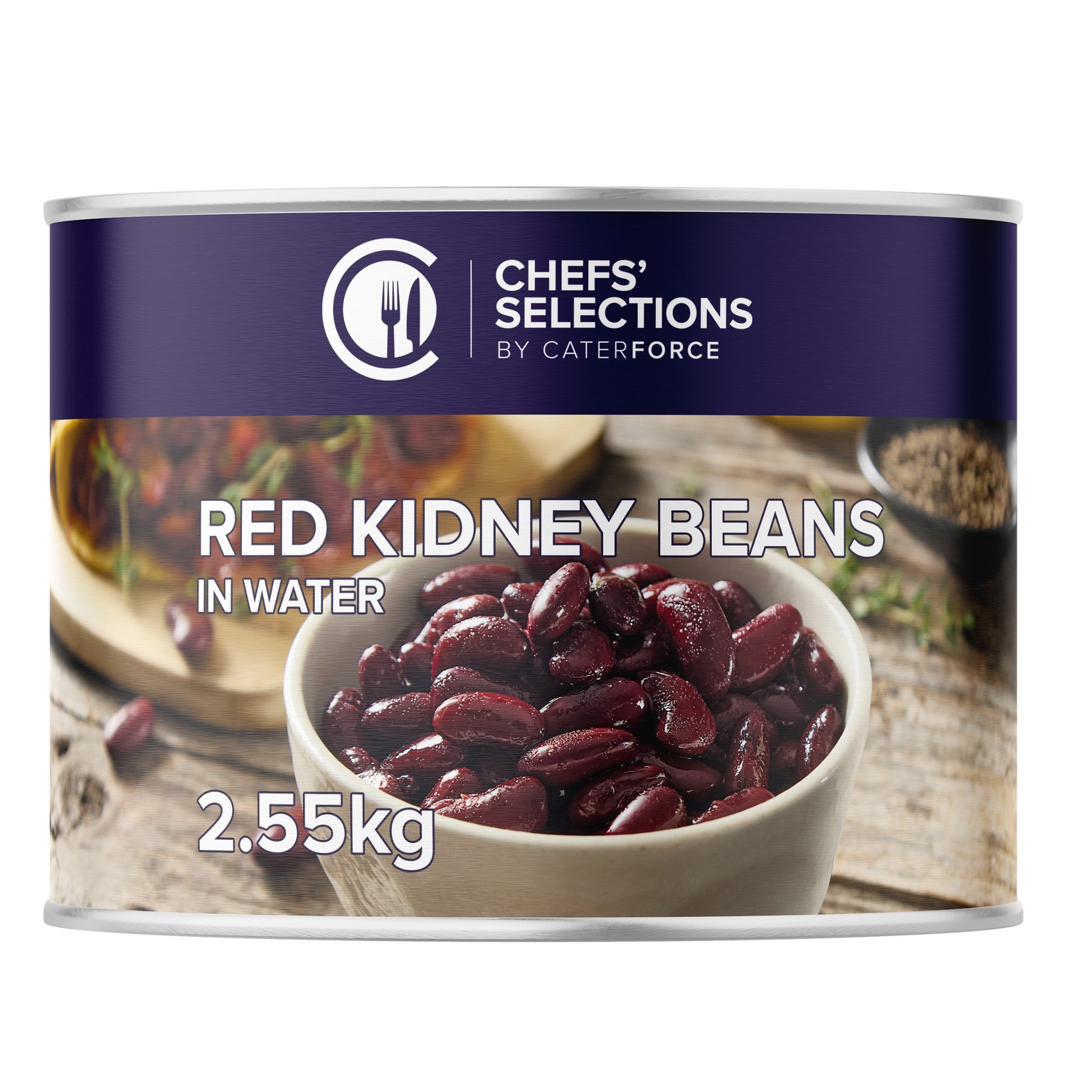 Chefs’ Selections Red Kidney Beans In Water (6 x 2.55kg)