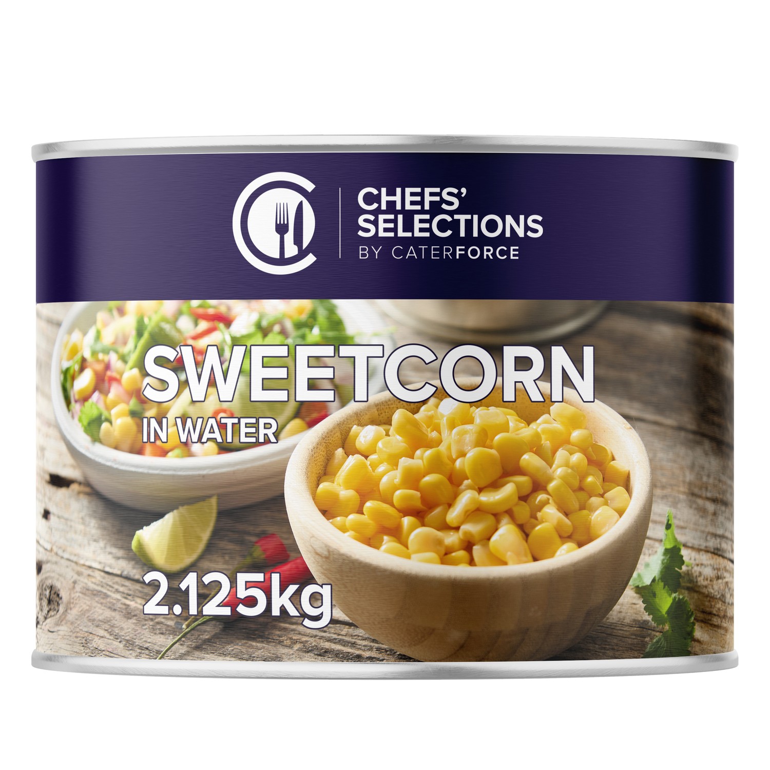 Chefs’ Selections Sweetcorn In Water (6 x 2.12kg)
