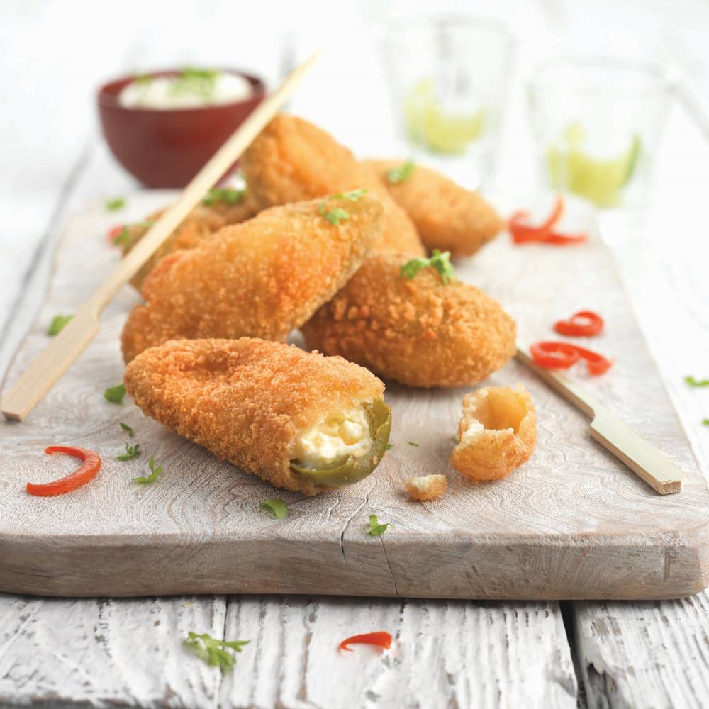 Chefs’ Selections Jalapeno Soft Cheese Filled Peppers (6 x 1kg)