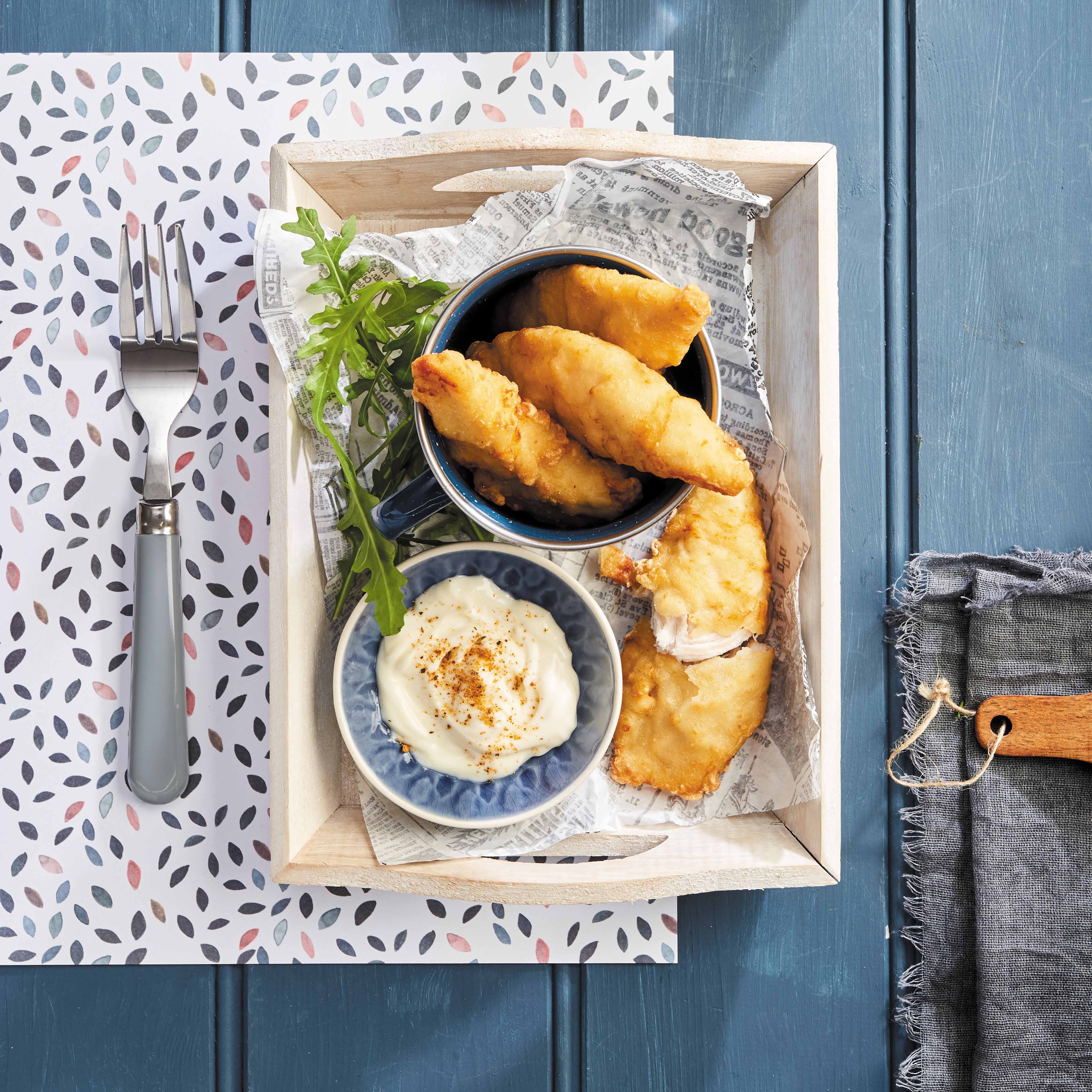 Chefs’ Selections Battered Mini Chicken Fillets (2 x 1kg)