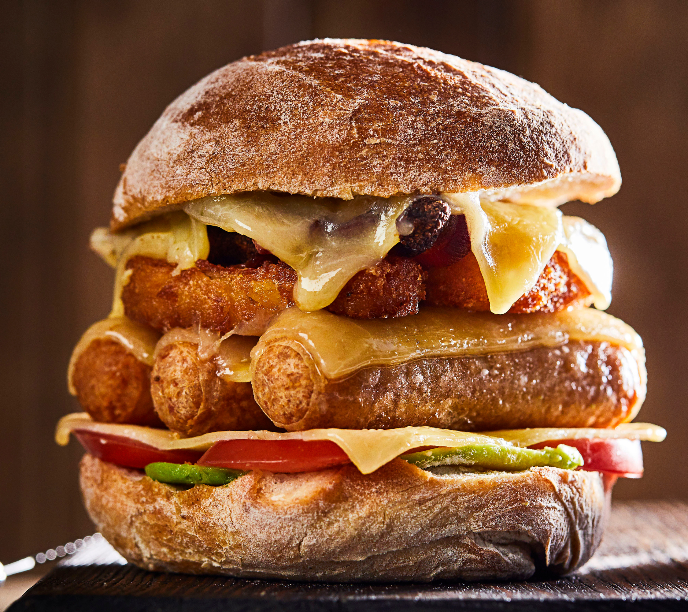 Loaded Breakfast Sandwich