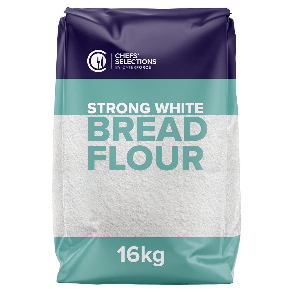 Chefs’ Selections Strong White Bread Flour (1 x 16kg)