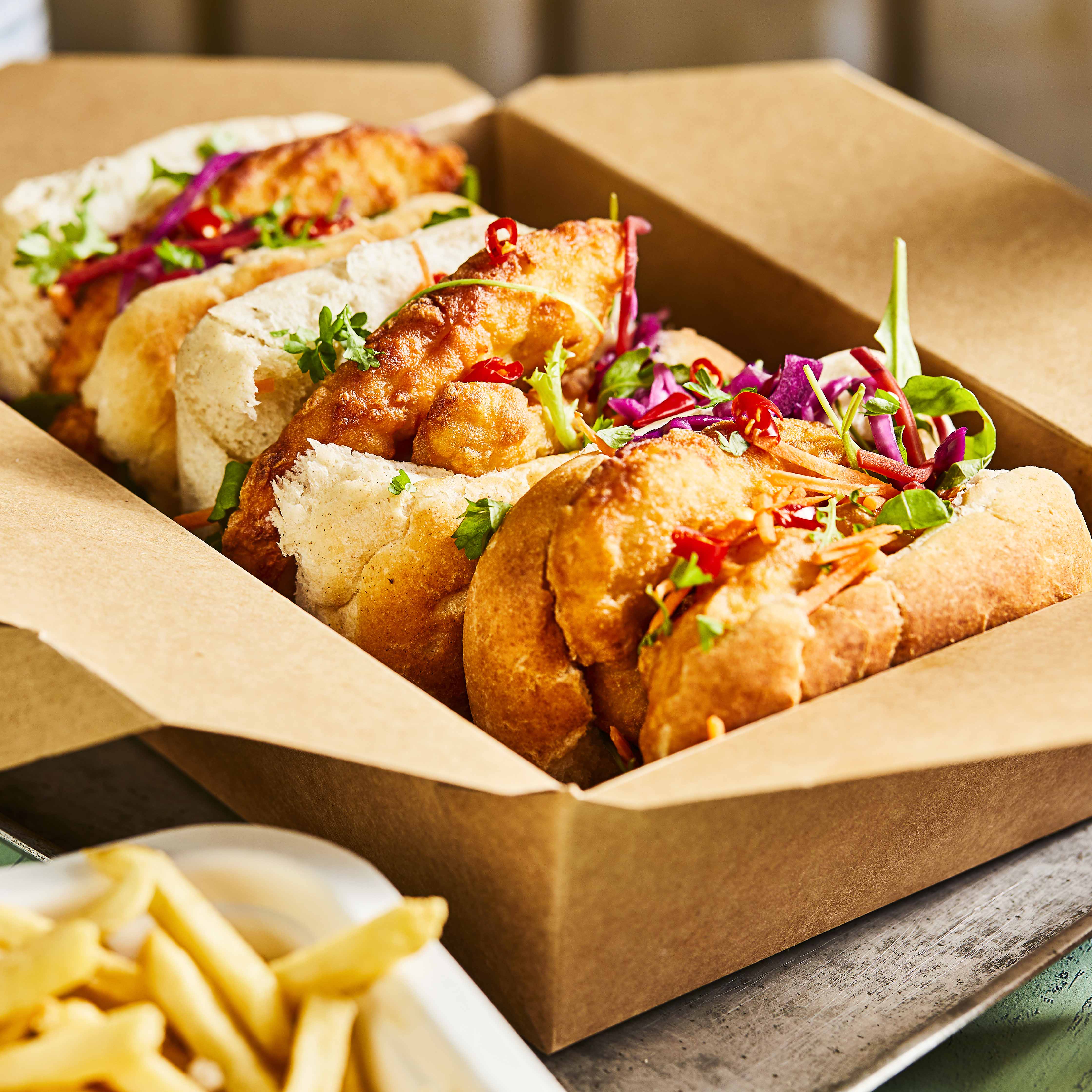Chefs’ Selections Battered Mini Chicken Fillets (2 x 1kg)
